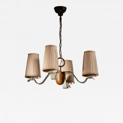 Hans Bergstr m Hans Bergstr m 4 arm chandelier for Atelj Lyktan - 4790276