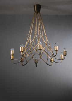 Hans Bergstr m Hans Bergstr m model 8 chandelier - 3835448