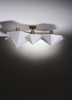 Hans Bergstr m Hans Bergstrom C 1543 ceiling or wall lamp - 2377482