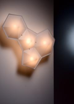 Hans Bergstr m Hans Bergstrom C 1543 ceiling or wall lamp - 2377484