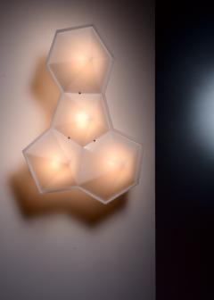 Hans Bergstr m Hans Bergstrom C 1543 ceiling or wall lamp - 2377485