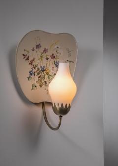 Hans Bergstr m Hans Bergstrom and Greta Digman one of a pair of wall lamps - 3305538