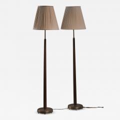 Hans Bergstr m Hans Bergstrom pair of floor lamps for Atelje Lyktan - 2930590