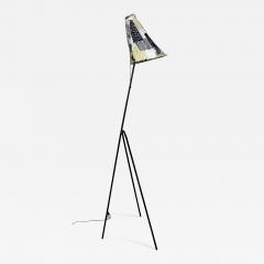 Hans Bergstr m Mid Century Modern Swedish Floor Lamp Giraffe Greta Grossman Style - 2545957