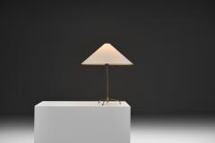 Hans Bergstr m Model A 6265 Brass Table Lamp by Hans Bergstr m Attr for ASEA Sweden 1950s - 4638161