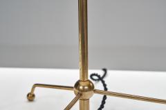 Hans Bergstr m Model A 6265 Brass Table Lamp by Hans Bergstr m Attr for ASEA Sweden 1950s - 4638618