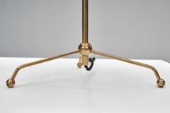 Hans Bergstr m Model A 6265 Brass Table Lamp by Hans Bergstr m Attr for ASEA Sweden 1950s - 4638619