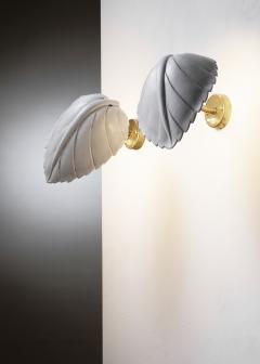 Hans Bergstr m Pair of Hans Bergstr m C443 wall lamps - 4400436