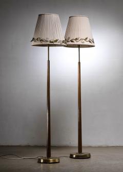 Hans Bergstr m Pair of Hans Bergstr m floor lamps - 4324363