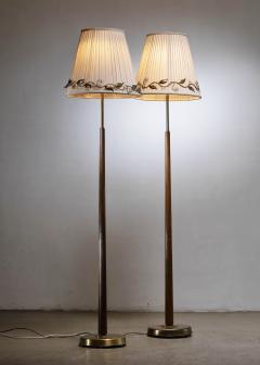 Hans Bergstr m Pair of Hans Bergstr m floor lamps - 4324364