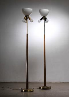 Hans Bergstr m Pair of Hans Bergstr m floor lamps - 4324365