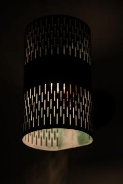 Hans Bergstr m Pair of Wall Lamps in Copper by Hans Bergstr m 1940s - 4621444