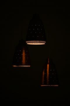 Hans Bergstr m Rare Ceiling Lamp by Hans Bergstr m 1950s - 4456052