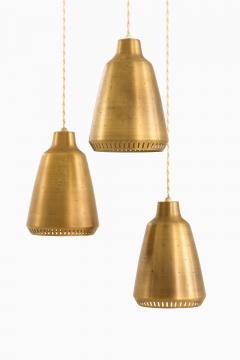 Hans Bergstr m Rare Ceiling Lamp by Hans Bergstr m 1950s - 4456055