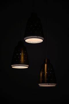 Hans Bergstr m Rare Ceiling Lamp by Hans Bergstr m 1950s - 4456068