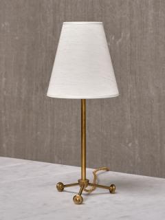 Hans Bergstr m Rare Hans Bergstr m Brass Table Lamp Model 732 Atelj Lyktan Sweden 1940s - 4300582