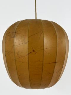 Hans Bergstr m Rare Mid Century Modern Cocoon Pendant Lamp or Hanging Light Sweden 1960s - 4713510