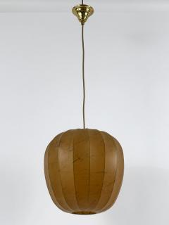 Hans Bergstr m Rare Mid Century Modern Cocoon Pendant Lamp or Hanging Light Sweden 1960s - 4713512