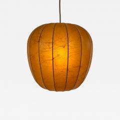 Hans Bergstr m Rare Mid Century Modern Cocoon Pendant Lamp or Hanging Light Sweden 1960s - 4714626