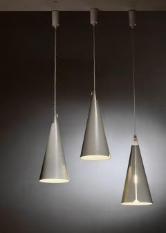 Hans Bergstr m Set of 3 Hans Bergstr m pendants - 4317759