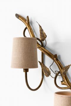 Hans Bergstr m Wall Lamp Probably Produced by Atelj Lyktan - 2123130
