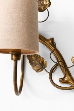 Hans Bergstr m Wall Lamp Probably Produced by Atelj Lyktan - 2123132