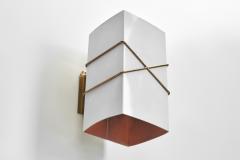 Hans Bergstr m Wall Sconce Model 418B by Hans Bergstr m for Atelj Lyktan Sweden 1950s - 3818395