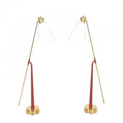 Hans Bergstrom Pair of Floor Lamps by Hans Bergstrom for Atelj Lyktan - 485052