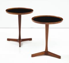 Hans C Andersen 1960s Hans C Andersen Tripod Teak Modernist Side Tables - 2572851