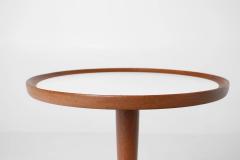 Hans C Andersen Hans C Andersen Mid Century Modern Side Table in White Artex Denmark 1960s - 4564015
