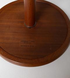 Hans C Andersen Hans C Andersen Mid Century Modern Side Table in White Artex Denmark 1960s - 4564020