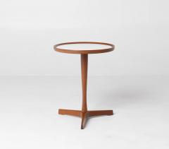 Hans C Andersen Hans C Andersen Mid Century Modern Side Table in White Artex Denmark 1960s - 4565845