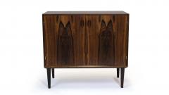 Hans C Andersen Small Danish Rosewood Cabinet with Brass Hinges - 1072259