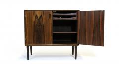 Hans C Andersen Small Danish Rosewood Cabinet with Brass Hinges - 1072270