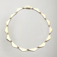 Hans Hansen Hans Hansen Peak Necklace 14kt Gold - 3311495