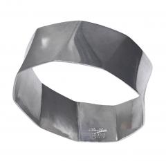 Hans Hansen Hans Hansen Sterling Bangle Cuff Denmark C 1960 - 3393948