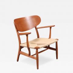 Hans J Wegner CH 22 Lounge Chair for Carl Hansen S n - 4757499