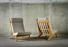 Hans J Wegner Hans Wegner Lounge Chairs Model GE 375 - 386578