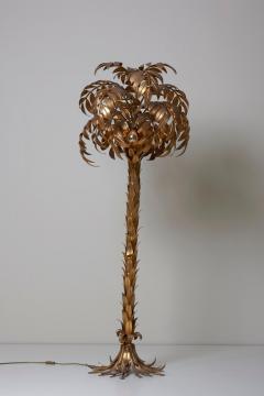 Hans K gl Huge Gilt Metal Palm Tree Floor Lamp by Hans K gl - 701104