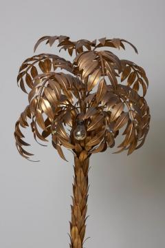 Hans K gl Huge Gilt Metal Palm Tree Floor Lamp by Hans K gl - 701108