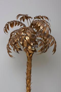 Hans K gl Huge Gilt Metal Palm Tree Floor Lamp by Hans K gl - 701109