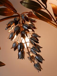 Hans K gl Huge Pioggia dOro Gilt Metal Wall Lamp or Sconce by Hans K gl 1970s Germany - 2401058