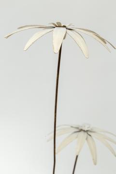 Hans K gl Vintage German Sculptural Floral Floor Lamp By Hans K gl - 4096421
