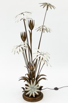 Hans K gl Vintage German Sculptural Floral Floor Lamp By Hans K gl - 4096429