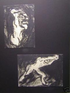 Hans Kessler Pair of Expressionist Drawings by Hans Kessler - 4088374