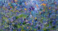 Hans Keuls Violet Blue Spring Rhythm Field - 3530714