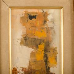 Hans Kline Abstract in Earth Tones by Hans Kline Canadian 1924 1994  - 4479875