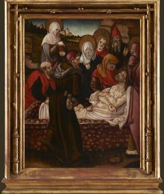 Hans Leonhard Sch ufelein Flagellation of Christ Entombment of Christ A Pair  - 4641024