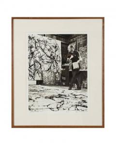 Hans Namuth Pair of Photograph of Jackson Pollock by Hans Namuth - 343283