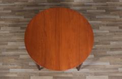 Hans Olsen Danish Modern Roundette Expanding Butterfly Leaf Dining Table by Hans Olsen - 4414365